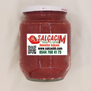 Doğal Domates Salçası 500gr (Ev Yapımı)